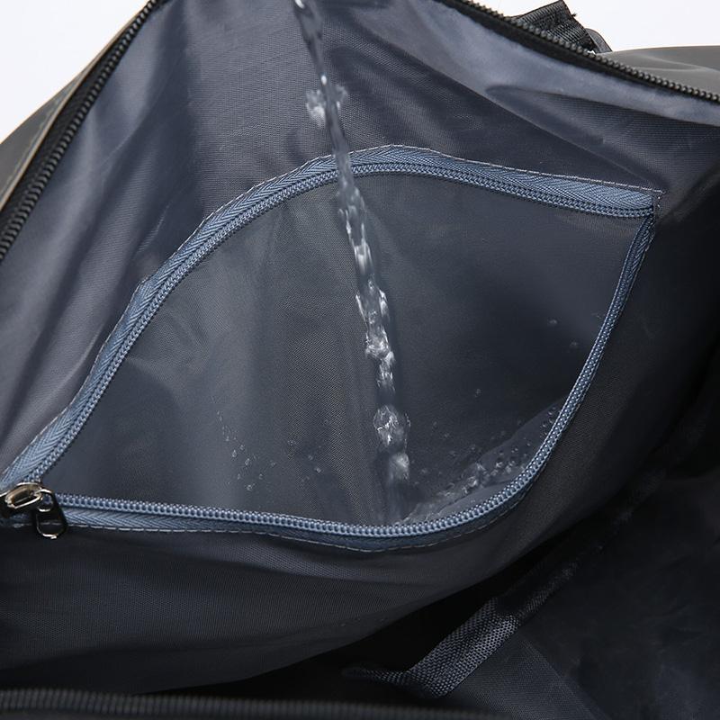 Новая большая вместительная дорожная сумка унисекс, водонепроницаемая спортивная сумка для фитнеса с коробкой для обуви, сумки для плавания с разделением на сухую и влажную одежду