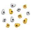 20pcs Irregular Stainless Steel Spacer Seed Bracelet Beads 5mm Never Fade PVD Necklace Beads For DIY Jewelry Making Findings