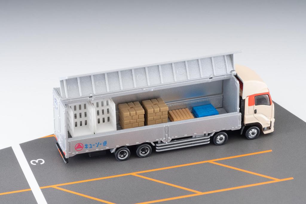 TOMYTEC The Truck Collection Truck Collection Logistics Site Wing Van Set D Kyuso Shipping