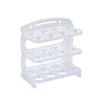 Plastic 3 Layer Foldable Egg Holder 24-Grid Large Capacity Reversible Flip Egg Containers Space Saving Stackable Egg Storage Box