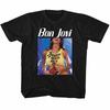 Kids Bon Jovi Bon Slippery Music T-shirt Tops Tees Men's Women's Unisex