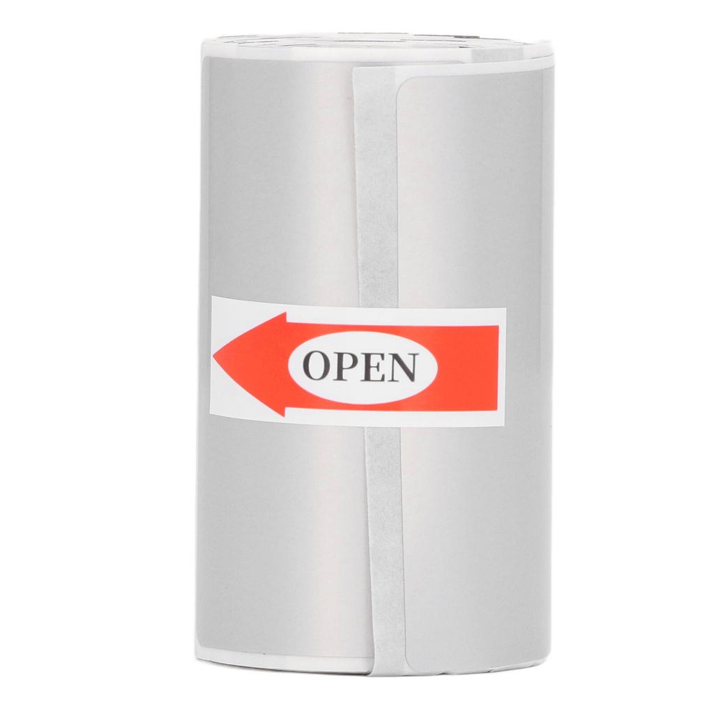 50 X 30mm Thermal Printer Paper Waterproof Oil Resistant Ink Free Printing Plain Thermal Labels Office Supplies Silver