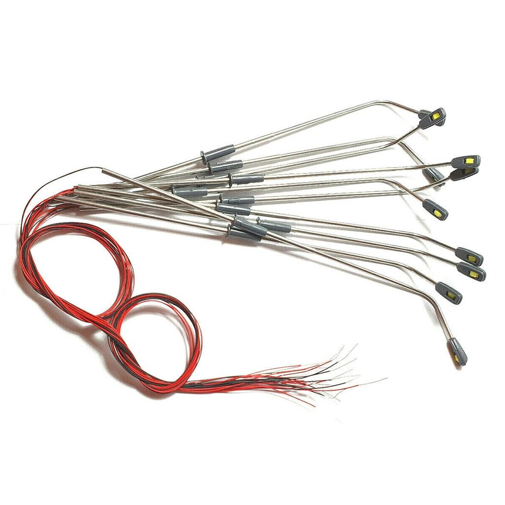 Модель уличных фонарей 8 см, здание, украшение сада