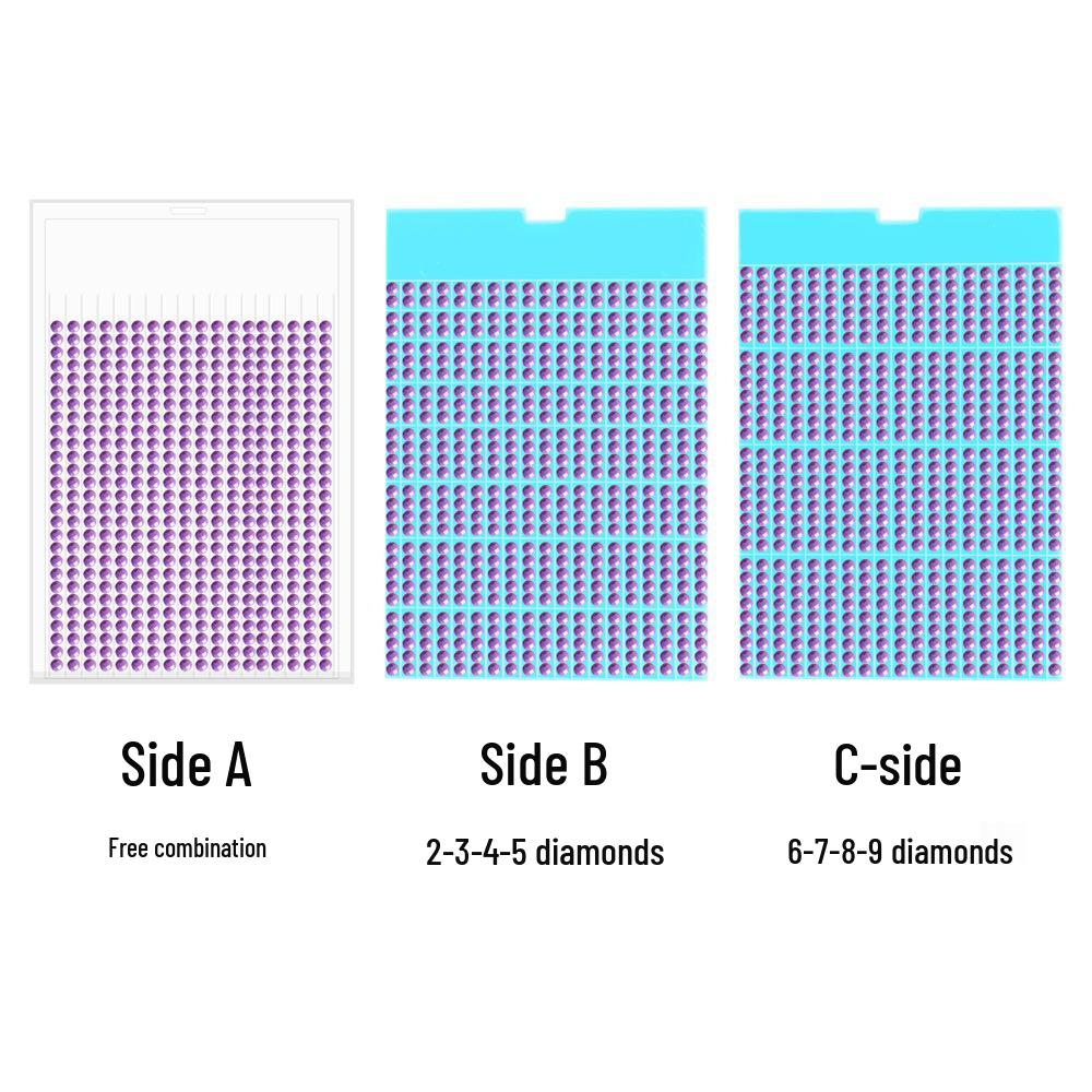 Многофункциональный лоток-перевертыш и набор воронок для алмазной мозаики – Инструмент для вышивания своими руками