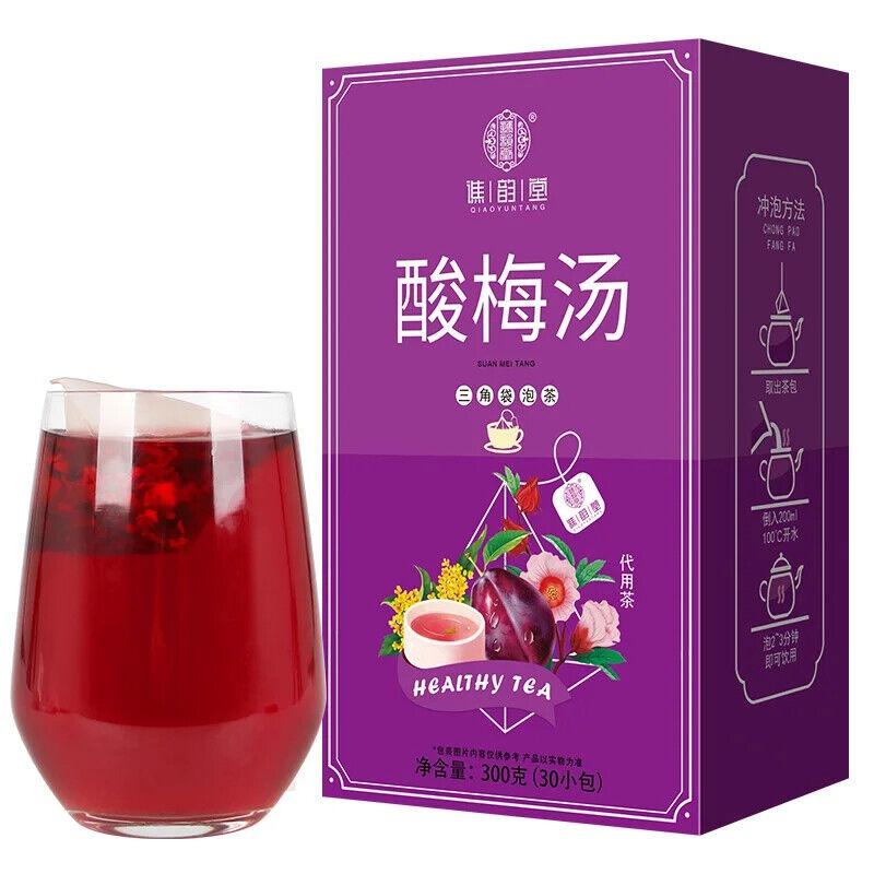 Sour Plum Soup Healthy Herb Tea Bag 300g/30 Bags