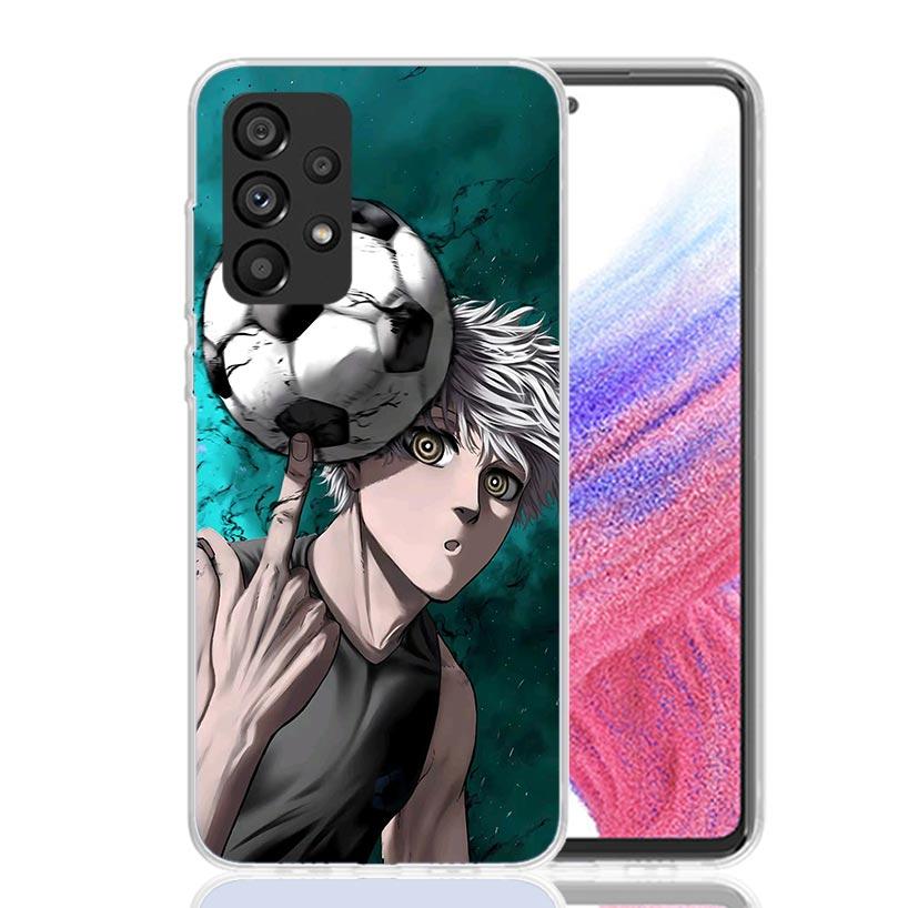 Blue Lock Nagi Seishiro Phone Case for Samsung Galaxy A52 A51 A50S A12 A22 A32 A72 A10S A30S A31 A71 Note 20 Ultra 10 Plus S10 G