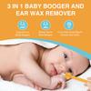 2 шт. Палочки для чистки носа и ушей для новорожденных, Инструменты для удаления ушной серы и соплей у младенцев, Безопасный инструмент для чистки носа у малышей, Инструмент для удаления ушной серы