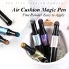 12 Color Nail Pen Tailor Oil Pen Chrome Nail Powder Holographic Powder Mirror Effect Air Cushion Magic Nail Art Decorative Nail Suite XYZ