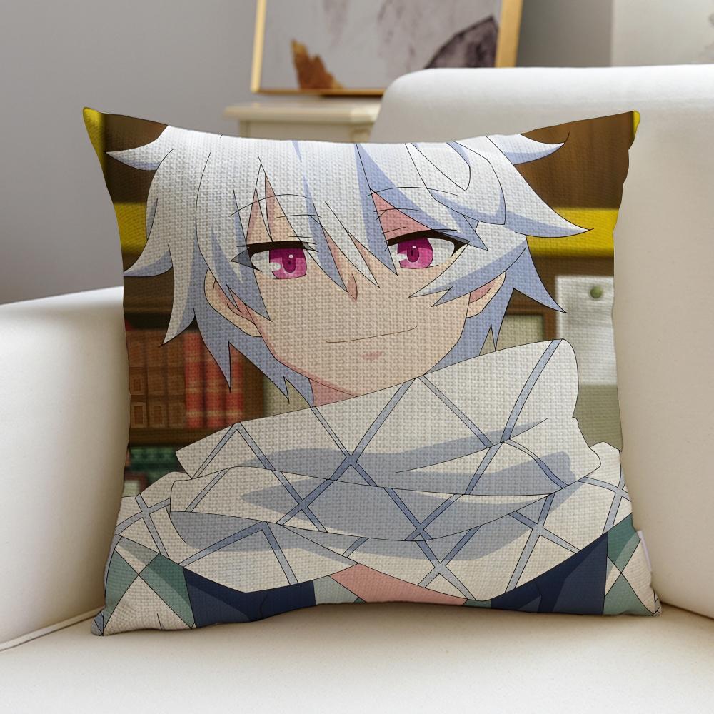 In Another World with My Smartphone Cushion Cover skinfriendly linen pillowcase square removable and washable cushion