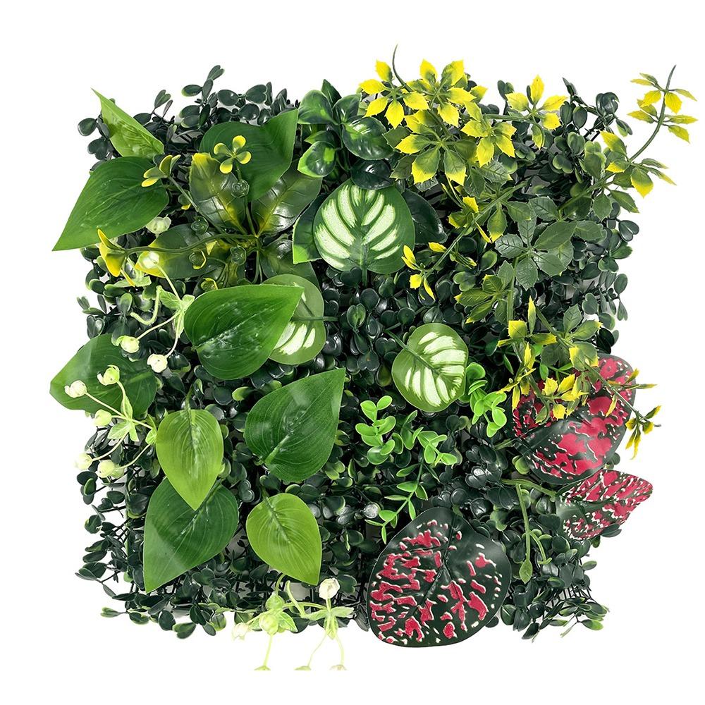 Вечная жизнь Искусственная стена из растений Панель Сделай сам Искусственный папоротник Трава Ширма для конфиденциальности