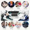 1Pc Skull Crossbones Embrace Gaming Mouse Pad Keyboard Desk Mat Non-slip Rubber Lock Edge Waterproof Computer Mousepad for Office Home Decor Es150
