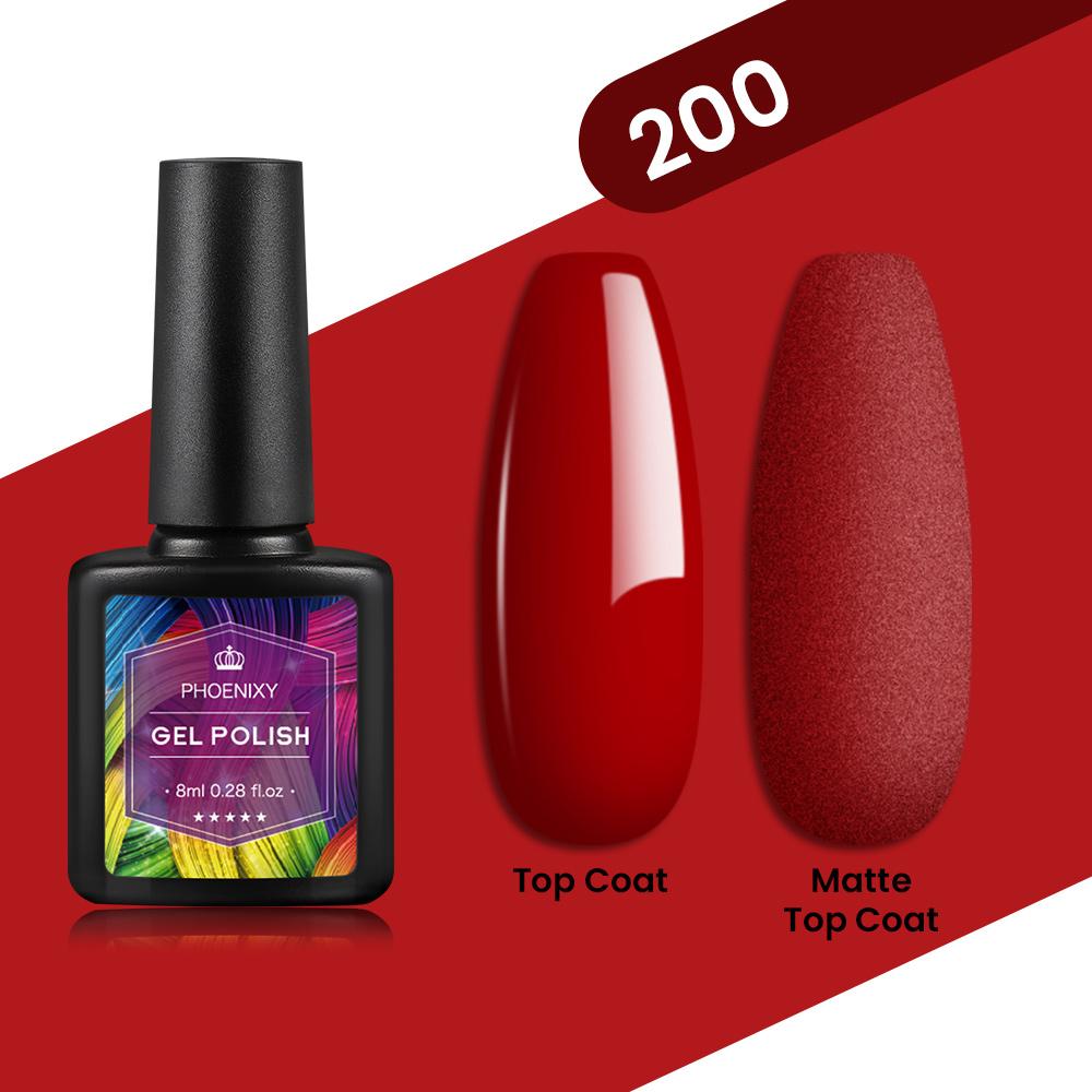 PHOENIXY 80 цветов, 8 мл гель-лак для ногтей, УФ-гель для ногтей, стартовый набор, замачиваемый гель-лак, гель-лак для ногтей, маникюр, DIY салон на дому