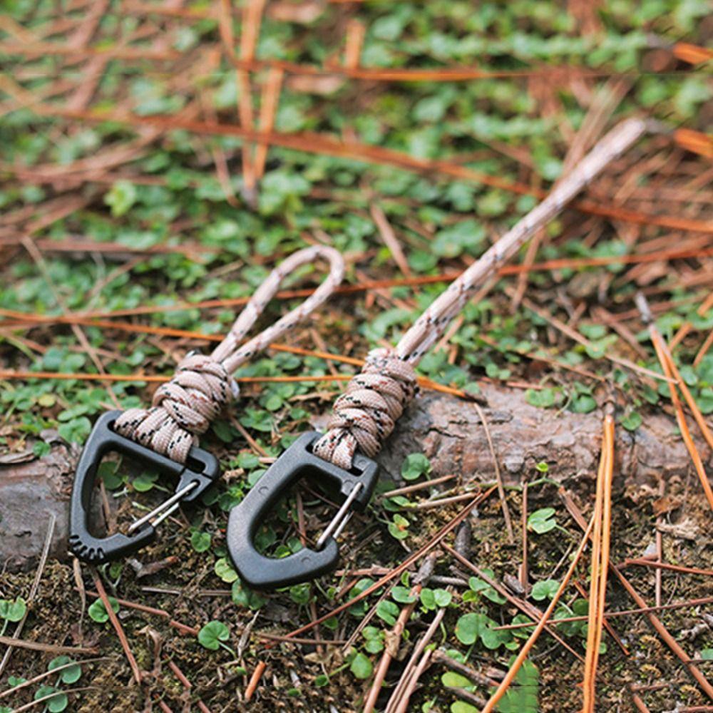 1 шт., кемпинговый зонтик, веревка, крючок, брелок, фонарик, маленький инструмент, плетеная веревка, новый ремешок для ключей