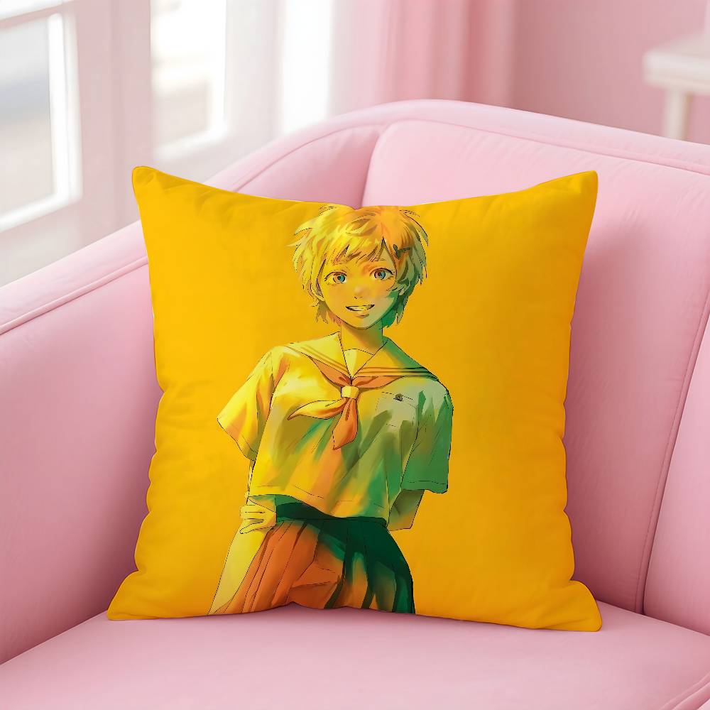 The Summer Hikaru Died Anime Pillow Case Safe Custom Photo Pillow, Anti-fade Brushed Fleece Cushion, Maternal & Infant Safe.