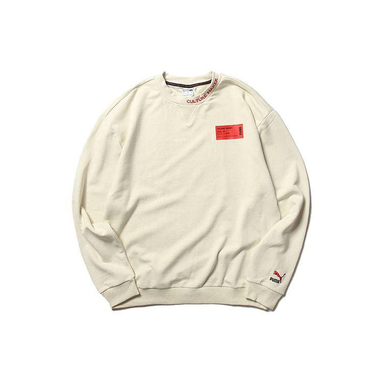 Puma Толстовка Culture Maker Crew, мужские топы, цвет Off-White 597910-68