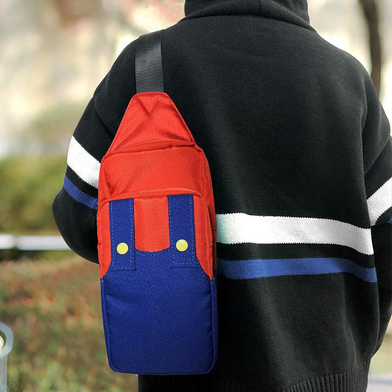 Nintendo Switch Case Travel Carrying Shoulder Backpack Storage Bag Super Mario