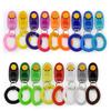 Pet Cat Dog Training Clicker High-Quality Dogs Click Trainer Aid Adjustable Elastic Rope Pet Rattles Dog Training Supplies