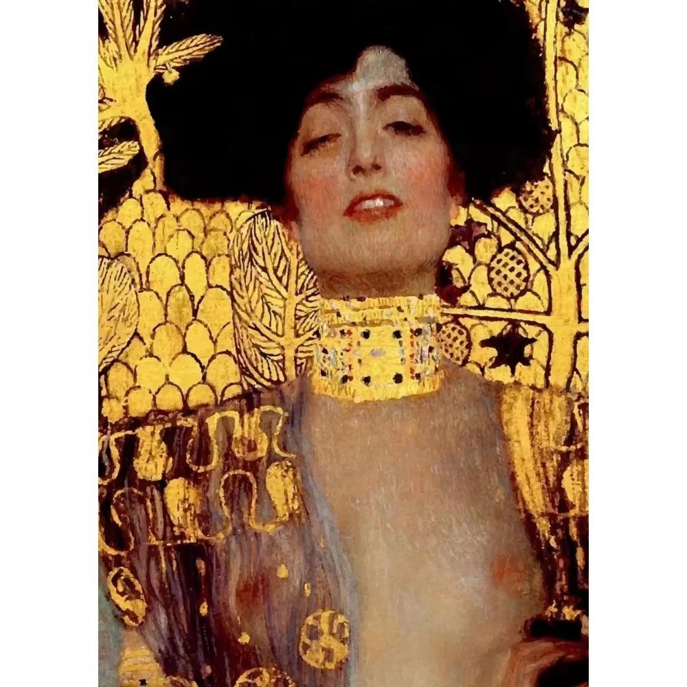 Classic Abstract Figure Artworks of Gustav Klimt, Including "The Kiss" and "The Tree of Life" Home Decor Gifts.