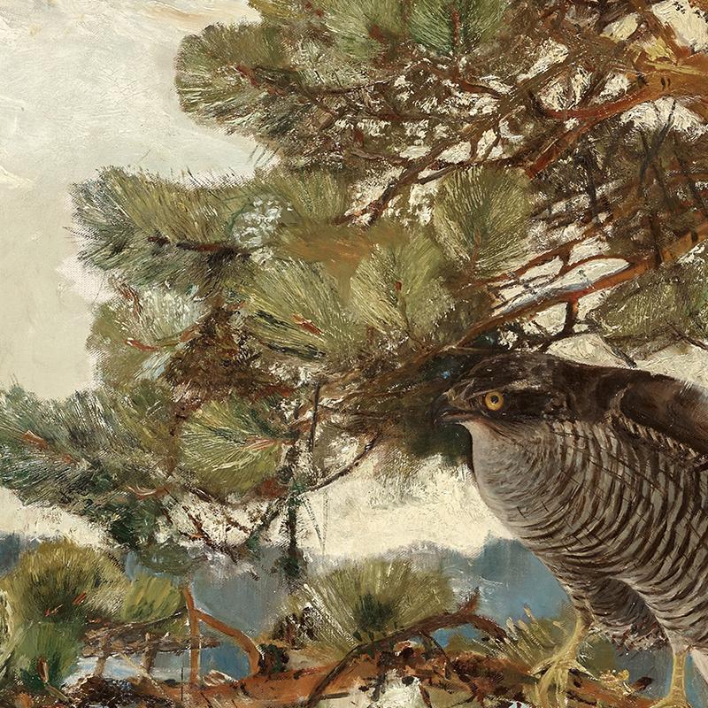 Рождественская галерея настенных художественных принтов, деревенская зимняя масляная живопись, холст, постер, праздничные декоративные настенные картины, декор стен в стиле фермерского дома