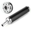 Stainless Steel Exhaust Muffler Silencer 20mm0.8in Modified Parts for 2 Stroke MotorcycleBlack