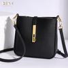 Женская сумка из натуральной кожи Универсальная сумка через плечо Модная сумка на плечо Сумка под мышкой Сумка-ведро
