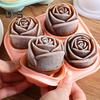 Форма для льда Rose Ice Cube Mold из пищевого силикона для коктейлей Whiskey BPA Free Ice Cube Maker