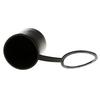 1X Pvc Black Tow Bar Ball Towball Cover Cap Towing Hitch Trailer Protection Cap