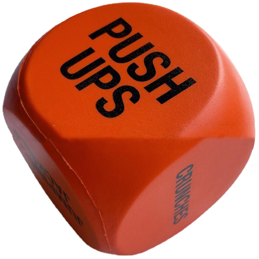 2Pcs Fun Workout Dices Portable Exercise Decision Dices Compact Dynamic Workouts Dice Lightweight for Cardio HIIT Training