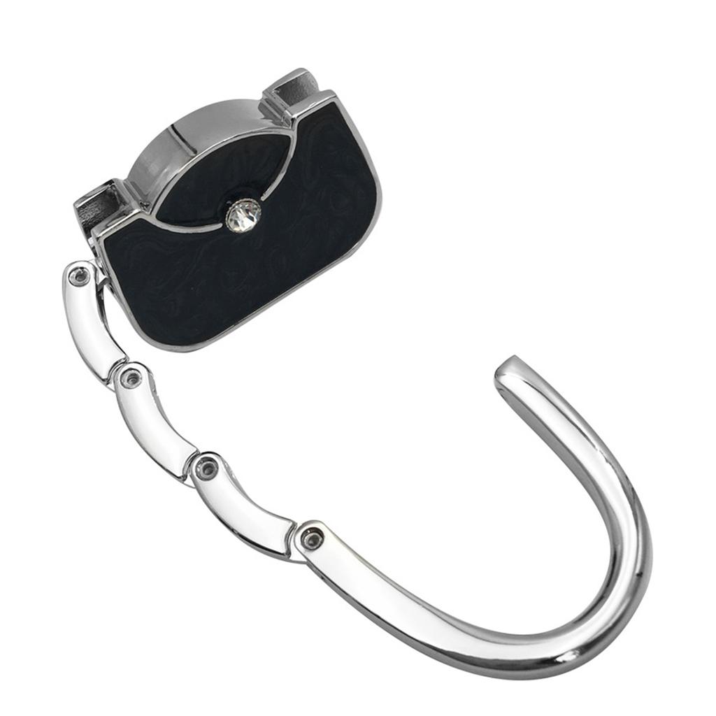 Складной крючок для кошелька, держатель для сумки, переносная вешалка для сумок, крючок для стола, уникальная сумка, украшения, детали, аксессуары, прочный