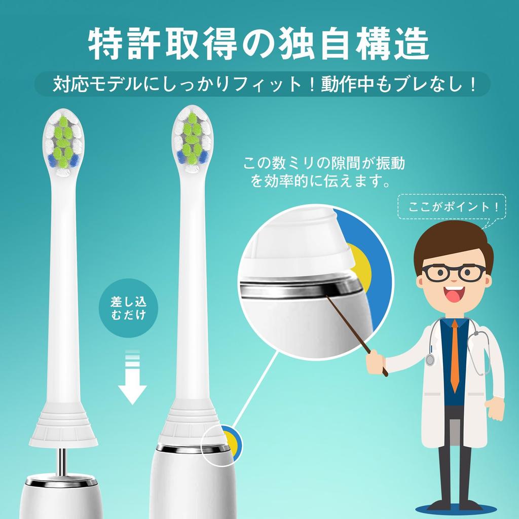 Последние Акции Dealswin Сменные Насадки для Щетки Philips Sonicare Электрическая Маленькая Щетка Совместимая с Philips Удаление Налета Белая Мини 8 Щиток