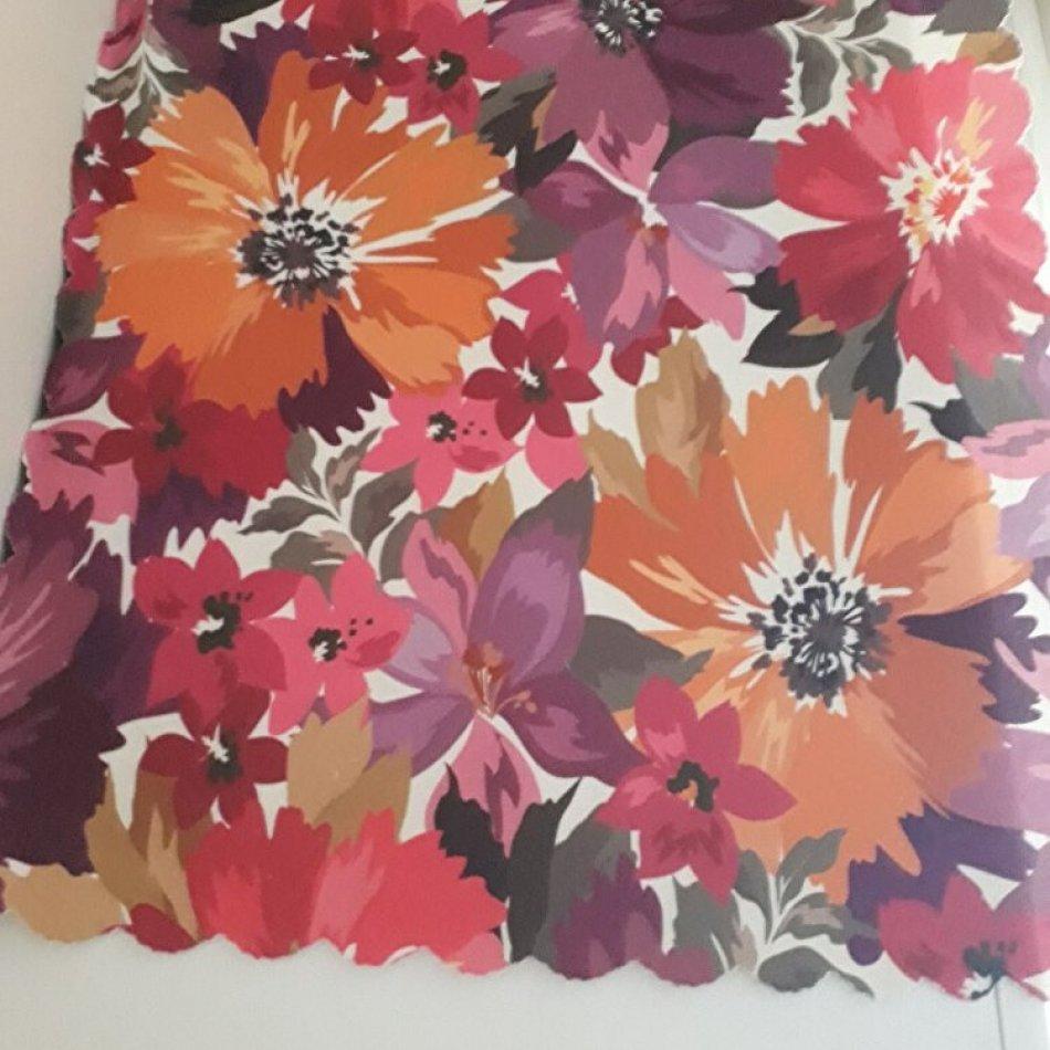 Бархатная ткань с цифровой печатью, дорожка 40 x 135 см