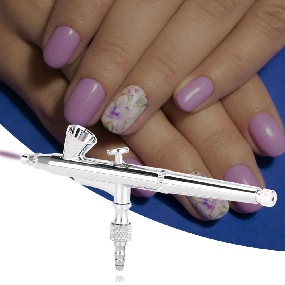 0.2Mm Nozzle Size Double-Action Airbrush Nail & Body Paint Sprayer Body Art Makeup Coloring Work