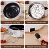 110V US Standard Multi-Function Electric Hot Pot and Frying Pan - Large Capacity, Non-Stick, Ideal for Dormitory and Household Use