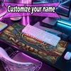 Custom Name Personalized Arsenal F.C Pattern Mousepad, Laptop PC Desk Mat, Decorative Desk Mat for Home Keyboard Pad Gift
