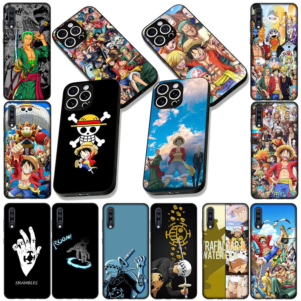 Trafalgar Water Law One D Luffy Pieces Phone Cover for Samsung Galaxy S25 S24 S23 FE Plus Ultra S7 Edge A16 A15 5G s25+ Case