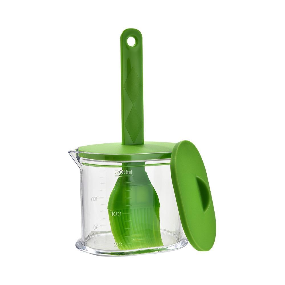 Non-Slip Handle Sauce Application Brush Heat Resistant Oil Brush  Pastry Making