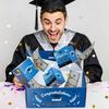 Подарочная коробка-взрыв на выпускной 2026 года, DIY выдвижная коробка для денег, Складная пружинящая коробка для подарочных карт с наличными для принадлежностей на выпускной вечеринки
