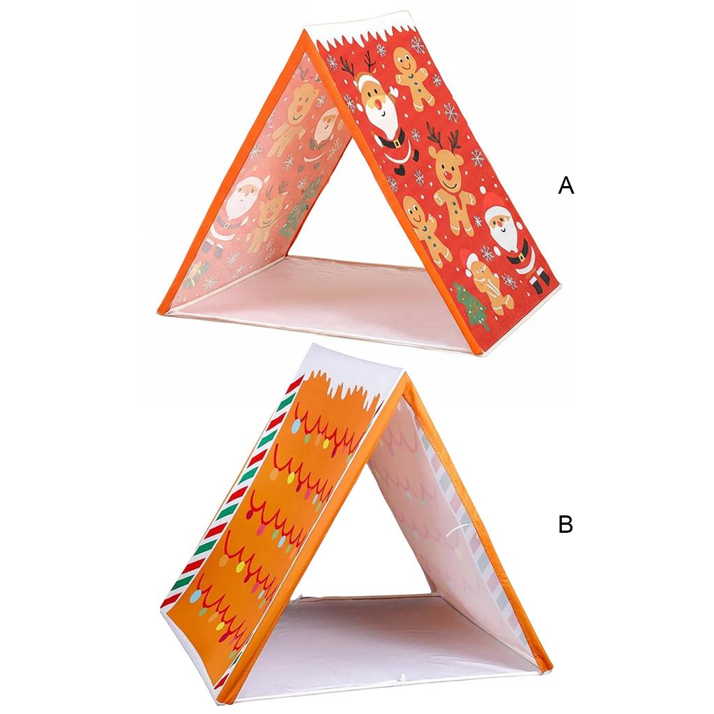 Пряничный рождественский шатер Съемный пряничный домик шатер Рождественский пряничный домик для дома В помещении Рождественская праздничная вечеринка
