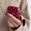Polka Dot Protecitve Case For AirPods 4 Pro 2 Premium Sleeve Cover For AirPods 3 4th Generation Case with Pendant
