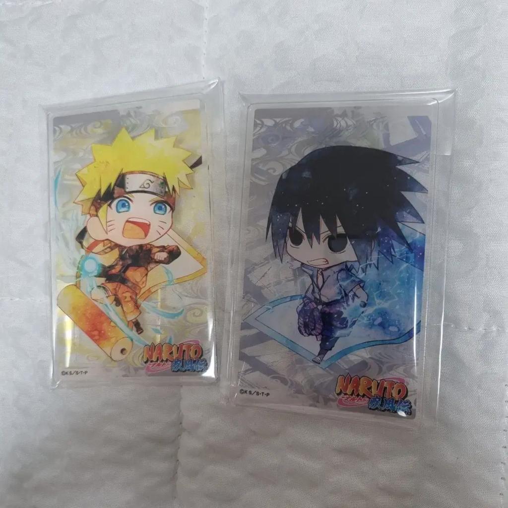 Naruto+sasuke Animate Acrylic Card Stand Sell