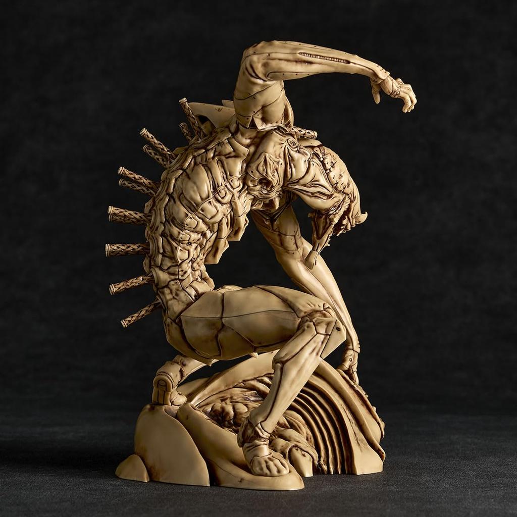 Kaiyodo Artpla ARTPLA SCULPTURE WORKS Evangelion Unit 2 Beast 2nd Form The Beast Geofront Blood Battle бежевый цвет высота 170 мм неокрашенный пластик