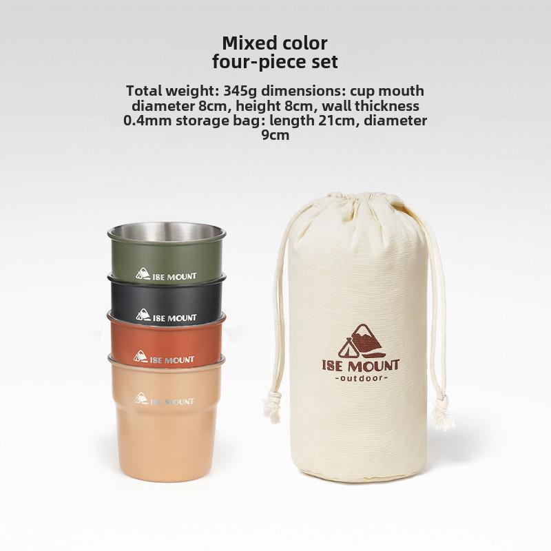 Многоцелевая кружка из нержавеющей стали для кемпинга, пива, кофе, воды и напитков