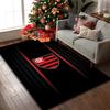Rangers FC Rug Ideal for Reading Room, Multi-purpose Office Chair Sofa Carpet, Anti-slip Printed Home Area Rug