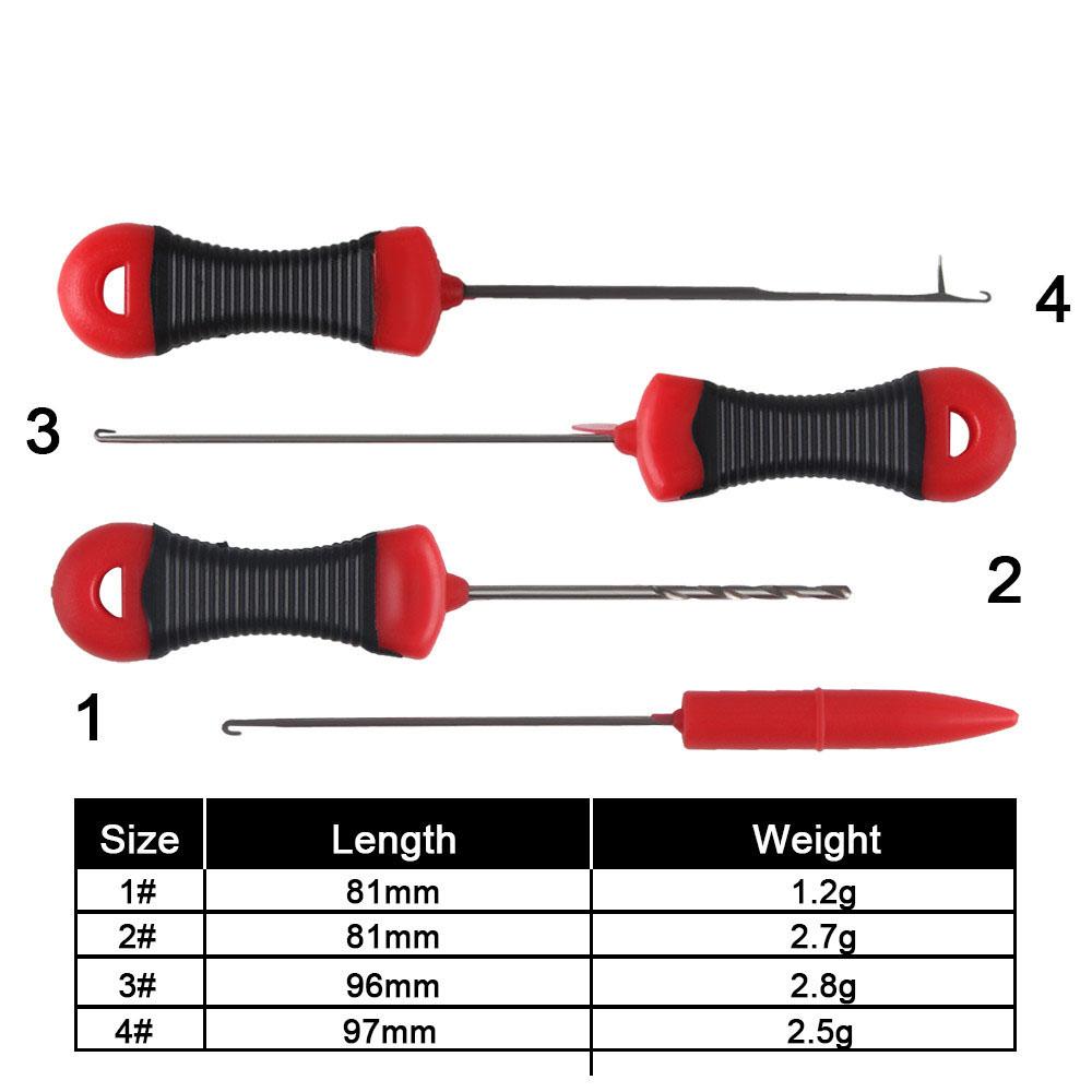 Needle Bait Needle Bait Drill Bait Hook Fishing Tackle Hook Stainless Steel Baiting Device