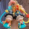 Decoration Cartoon Dolls Pendant Bag Hanging Car Key Ring Creative Chinese Style Keychain Girls