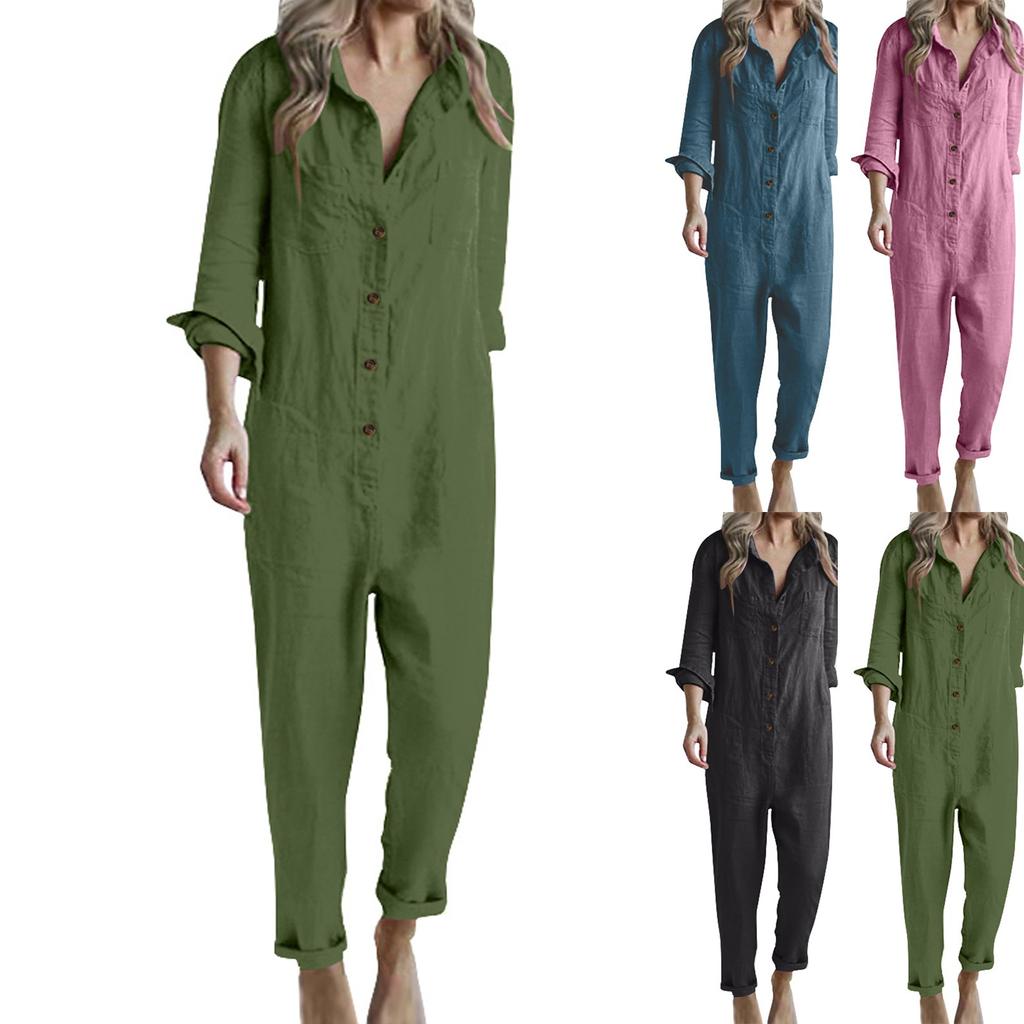 Women's Elegant Fashion Sleeveless Wide Leg Formal Casual With Pockets Jumpsuit