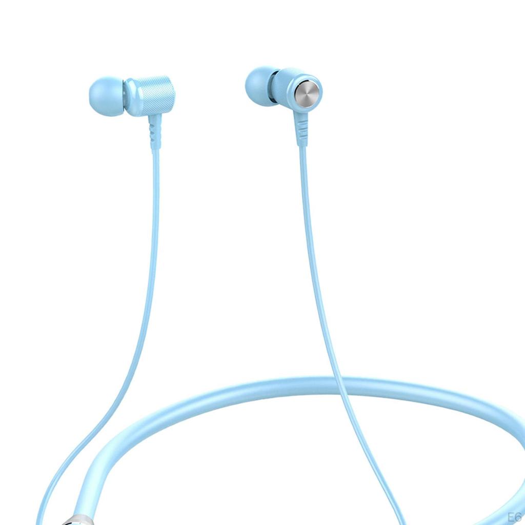 Wireless Neckband Headphones Earbuds Handsfree Neck Headset Running