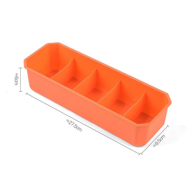 Dormitory Closet Organizer For Socks Home Separated Underwear Storage Box Multi Grids Socks Organizer Foldable Drawer Organizer