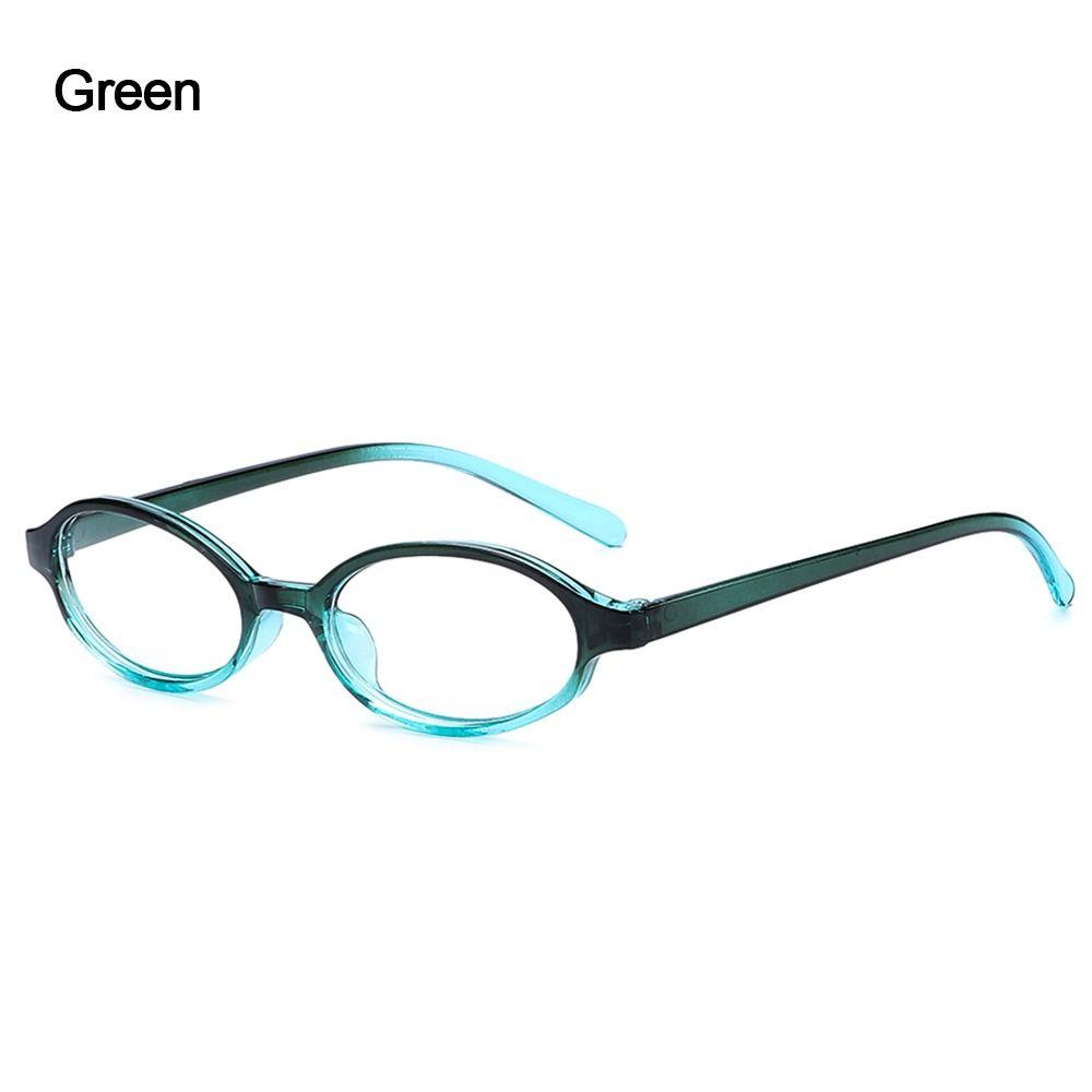INS Style Japan Spicy Girl Glasses Frame Small Oval Frame Decorative Computer Glasses for Women