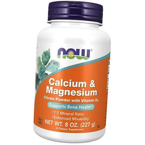 Calcium Magnesium Vitamin D3, Calcium & Magnesium Powder, Now Foods  (36128325)